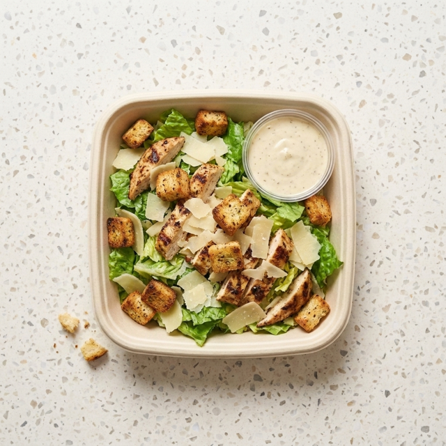 Healthy Chicken Caesars Salad