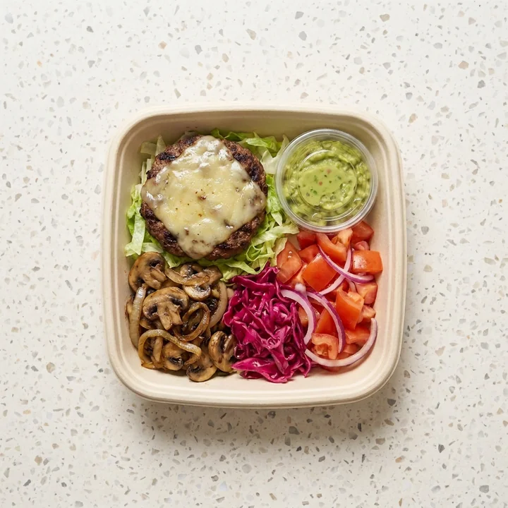 Healthy Burger Bowls
